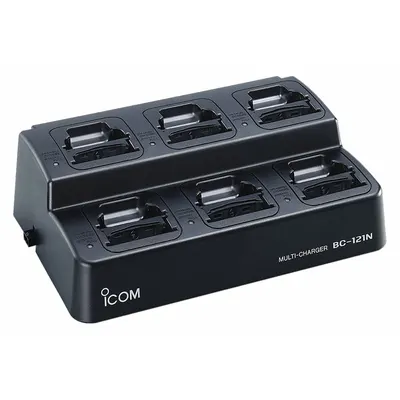 ICOM Multi-Unit Adapter: Fits Icom, For F70/F80/F9011/F9021 Series, 6 Radios Charged - ICOM-Compatible Chargers & Power Cords