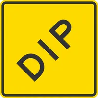 Traffic Sign: 30 in x 30 in Nominal Sign Size, Aluminum, 0.080 in, W8-2 MUTCD (MPN G-15358-HI_30x30)