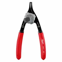 Retaining Ring Plier: Convertible/Internal/External, For 5/8 in to 1 in Bore Dia, 0.047 in Tip Dia (MPN 48-22-6535)