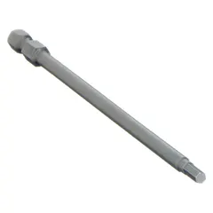 Imperial hex impact bit with 1/8 in hex head and standard length of 5 in. Impact rated for use with impact drivers in fastener driving applications. Sold as a 5-pack.