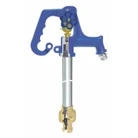 SIMMONS Yard Hydrant: Galvanized Steel, Polyester Powder Coated, 34 gpm Flow Rate, 4 ft Bury Dp (MPN 804SB)