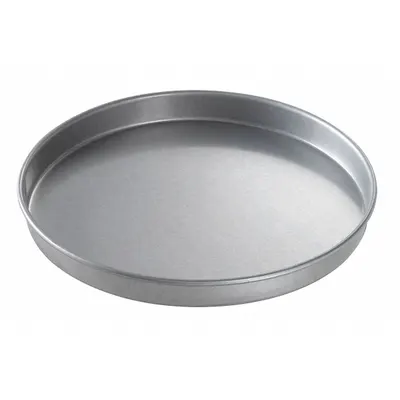 CHICAGO METALLIC Round Cake Pan: Round Cake Pan Pan, Aluminized Steel, Glazed - Cake Pans