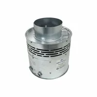 Combustion Air Intake System: 325 cfm Max, 4 in / 10 in Inlet/Outlet, 4,50,000 BtuH, 24V DC (MPN CAS34UP)