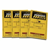 IDEAL WAREHOUSE INNOVATIONS, INC. Replacement Log Books for Electric Narrow Aisle: 4 PK (MPN 70-1065-2-CP)