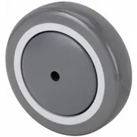 APPROVED VENDOR Caster Wheel: 3 in Wheel Dia., 1 1/4 in Wheel Wd, Polyurethane, 300 lb Load Rating