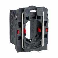 SCHNEIDER Contact Block: 22 mm Panel Mounting Size, 2NC, Momentary, ZB5 Series (MPN ZB5AZ104)