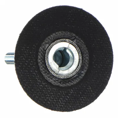 ARC ABRASIVES Quick Change Disc Backup Pad: TR, 4 in Dia, 1/4 in Straight-Shank - Straight-Shank Backing Pads for TR Quick-Change Discs