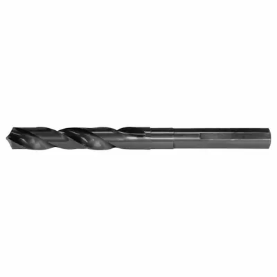 CLE-LINE Silver and Deming Drill: 1-31/64", 118° Split Point, Black Oxide HSS - High-Speed Steel Silver & Deming Drill Bits