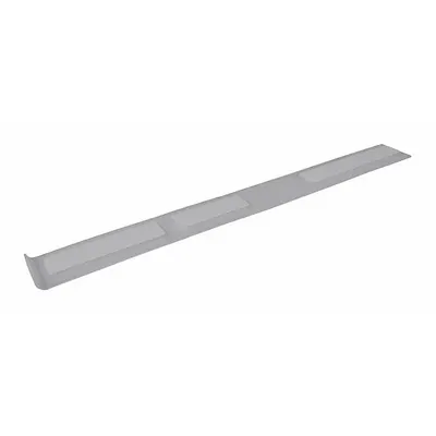 BIRD BARRIER Bird Slide Connector: Plastic, 1 1/2 in Ht, 1 1/2 in Wd, 5 ft Lg, Gray - Bird Control Slide Connectors