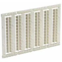 SCHNEIDER Marking Card: White, 0.24 in Wide Terminal Blocks (MPN NSYTRABPV5)