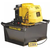 ENERPAC Hydraulic Pump: 10,000 psi Max. Op Pressure, 40 cu in/min Max. Flow Rate, 1 hp Max. HP (MPN ZE3440SB)