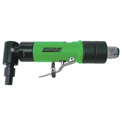 SPEEDAIRE Die Grinder: Right Angle Tool, 0.4 hp Horsepower, 21,000 RPM Max. Speed - Air-Powered Right-Angle Die Grinders