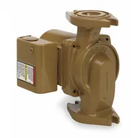 Circulating Pump: 1/15 hp HP, 115V AC, Bronze, 3, 25 gpm, 18 ft Max. Head, 6 3/8 in Face to Face (MPN 103418LF)