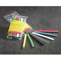 3M Heat Shrink Tubing: 0.13 in I.D. Before Shrinking, 0.06 in I.D. After Shrinking, 4 ft Lg, 250 PK (MPN FP-301-1/8-Green-4'-Bulk)