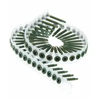 Drywall Screw: Drywall Screw, #6 Screw Size, 1 1/4 in Lg, Steel, Bugle, Phillips, 1,000 PK (MPN 06C125WK)