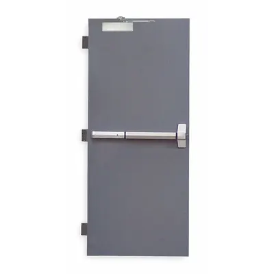 CECO Security Door: No Window, 180 min Fire Rating, 84 in Door Opening Ht - Security Doors