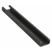 Hardened Crown Roller Rail: 1.625, 96 in Overall Lg, 1.625 in Overall Wd, 0.875 in Overall Ht, Steel (MPN PAC2247-096.000)