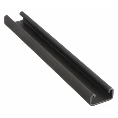 PBC LINEAR Hardened Crown Roller Rail: 1.625, 96 in Overall Lg, 1.625 in Overall Wd - PBC Linear Hardened Crown Roller Guide Rails