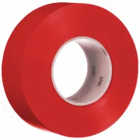 Floor Marking Tape: Liner-Less Tape, Solid, Red, 2 in x 108 ft, 33 mil Tape Thick, 3M, 6 PK (MPN 971)