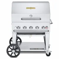 Propane Grill: Propane, 5 Burners, 79,500 BtuH Heating Capacity, 37 in Overall Ht, 28 in Overall Dp (MPN CV-MCB-36RDP)