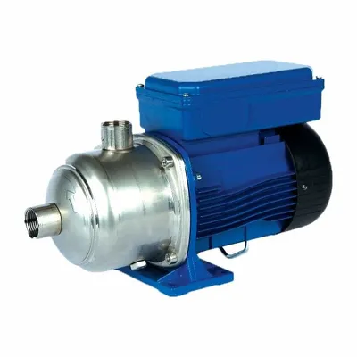 GOULDS Booster Pump: 1 hp, Three Phase, 208-230/460V AC, 145 psi Shut Off, 178 ft Max. Head - Compact Horizontal Booster Pumps