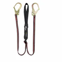 MILLER BY PIP Lanyard: Arc-Flash Rated, Steel Rebar Hook, Nylon Web Loop, 400 lb Capacity, 2 Legs (MPN FPLARCM-TUS)