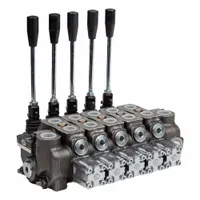HYDRO CUSTOM Hydraulic Directional Control Valve: Four-Way / Three Positions, 13 gpm Flow Rate - Max (MPN 228318)