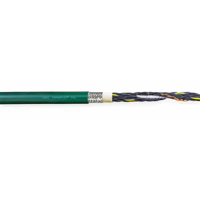 CHAINFLEX Control Cable: 18 AWG, 18 Conductors, Order by the Foot, PVC Jacket - Continuous Flexing Control Cables