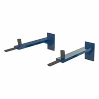 TRIACTIVE USA Wall Mounted Dip Bar: 26 in Overall Ht, 16 in Overall Lg, 4 in Overall Wd, Blue/Green (MPN WDIP-B)
