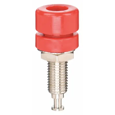 OEM Banana Jack: Brass, Polycarbonate, 15 A Max Current - Banana Jacks