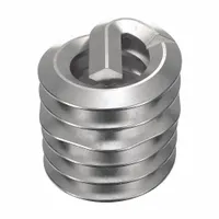 HELI-COIL Helical Insert: Tanged Tang Style, Screw-Locking, #6-32 Thread Size, Plain, 1,000 PK (MPN 3585-06CN207S)