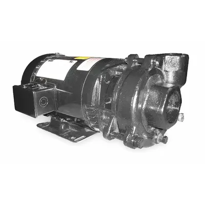 Dayton Centrifugal Pump: 2 hp, 230/460V AC, 72 ft Max Head, 1 1/2 in - 2 to 3 HP Straight Centrifugal Pumps