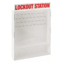 BRADY Lockout Station: Lockout Station, No Padlocks, Lockout Station, Lockout Board (MPN 50995)