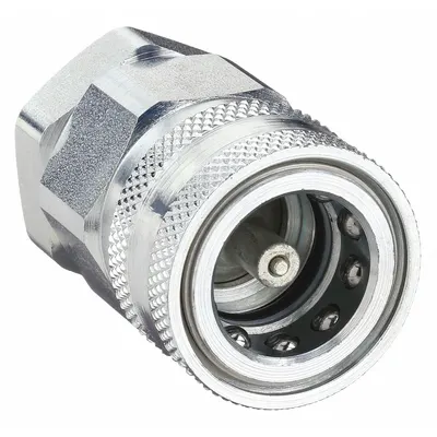 SNAP-TITE Hydraulic Quick Connect Hose Coupling: 3/8 in Coupling Size, Steel - PH Series Hydraulic Quick-Connect Coupling Bodies