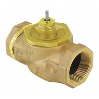 Hydronic globe valve for regulating water flow in HVAC heating and cooling loops. Used in commercial, district energy, and industrial systems for modulating flow control