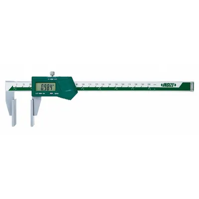 INSIZE 1172-200 Digital Caliper with Wide Jaw Faces for Wire - Digital Calipers with Wide Jaw Faces for Wire Rope & Soft Materials