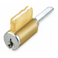 This conventional core cylinder from KABA ILCO features a chrome finish and is configured for Sargent LA keyway systems. It is a 5-pin cylinder designed for use in compatible locksets as a replacement or new installation component. Commonly specified in commercial and institutional access-control applications