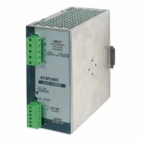CABUR DC Power Supply: DIN Rail, 27 W_32 W Output Power - Rated, 10 A Current - Output, Single Phase (MPN XCSF240C)