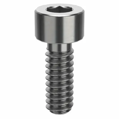 AMPG Socket Head Cap Screw: #4-40 Thread Size, 5/16 in Lg, Std, Plain, Stainless Steel - Inch System Standard Socket Head Cap Screws