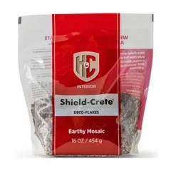 Oil-based anti-slip additive in Neutral/Copper color for interior concrete floors. Mixed into coatings to create a textured, slip-resistant surface. Coverage area: 250 lb/sq ft. Container: 16 oz.