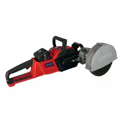 This fillet-weld rail grinder attachment features a 6 in wheel diameter. It is designed for precision grinding of fillet welds on railroad rails in maintenance and repair applications. Supplied as an attachment only, it requires a compatible rail grinding machine for operation.