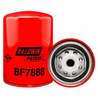 BALDWIN FILTERS Fuel Filter: Spin-On, 3 11/16 in Outside Dia, M16-1.50 Thread Size, Cellulose, Volvo (MPN BF7888)