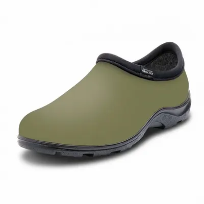 SLOGGERS Loafer-Style Plain-Toe Shoe, Olive Green, Size 8, B Width - Loafer-Style Plain-Toe Shoes