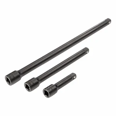TEKTON Socket Extension Set: 3/8 in Input Drive Size, 3/8 in Output Drive Size - Impact Socket Extension Sets