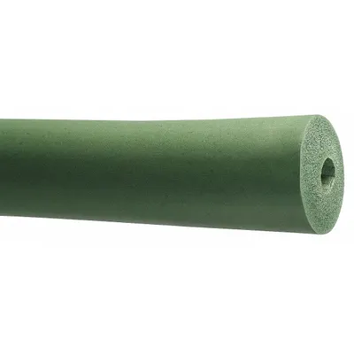 K-FLEX USA Pipe Insulation: Tube, 3/4 in Thick, 1 1/8 in ID, 6 ft, Buna-N Rubber, Unslit - Halogen-Free Buna-N Straight Tube Insulation