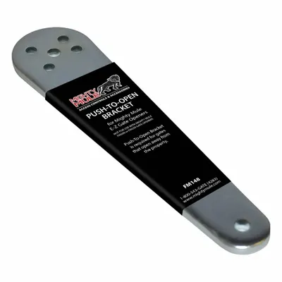 MIGHTY MULE Push to Open Bracket: For Use With Auto Gate Openers, Barrier Arm - Barrier Arms for Gate Operators