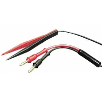 B&K PRECISION Test Leads: Black/Red Electrical Current Color, Tweezer Probe, Banana Plug, 6 in Lg (MPN TL 8)