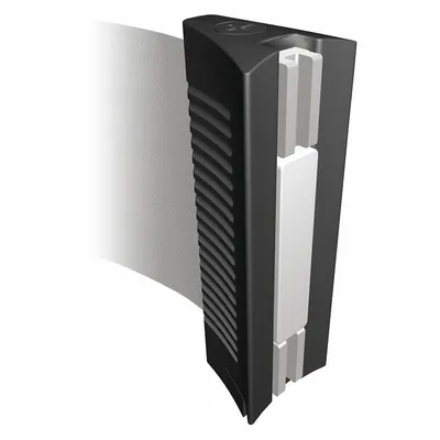 TENSABARRIER Magnetic Belt End: Black - Retractable Belt Barrier Ends
