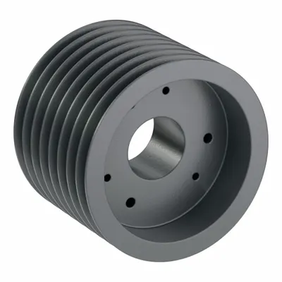 OEM V-Belt Pulley: C110 - Bushed-Bore Cast-Iron V-Belt Pulleys