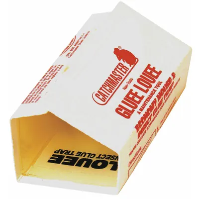 CATCHMASTER Glue Trap: Glue Trap, 7 in Overall Ht, 3 1/2 in Overall Wd - Rodent Traps